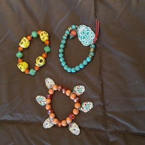 Skull bracelets